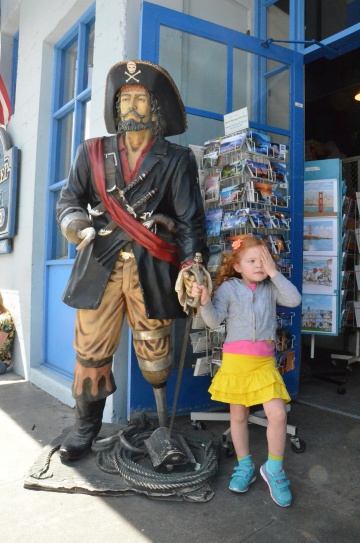 Ahoy Mateys!  Kidding around on Monterey's Cannery Row.